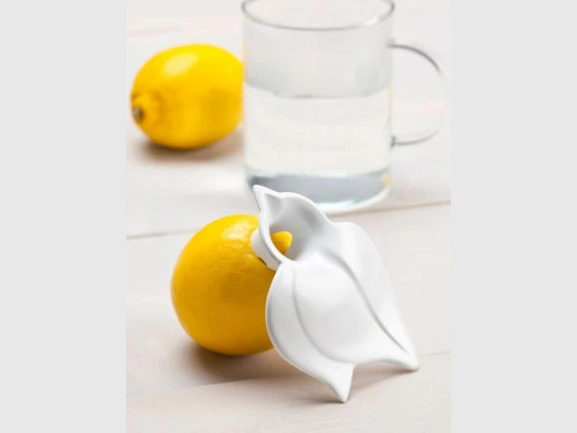 Presser le citron avec un embout pratique - Accessoires de cuisine malins