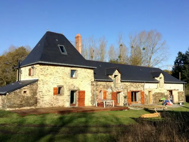 Création d'ouvertures et rénovation des menuiseries - Manoir XVIIIème