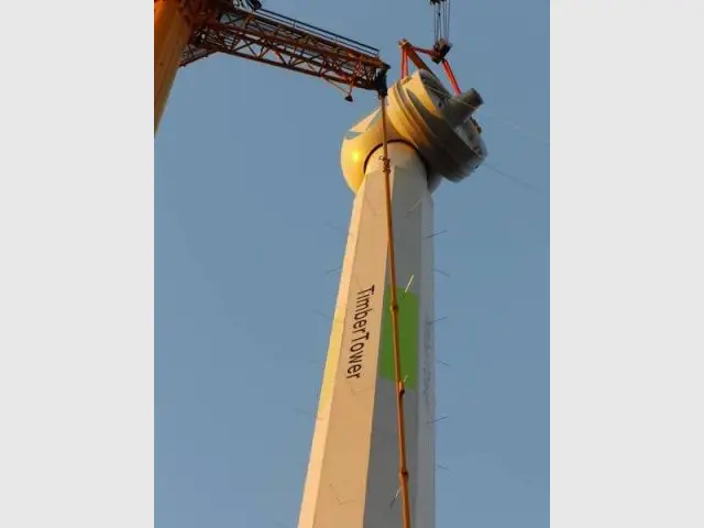 Turbine - Eolienne bois