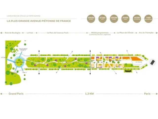 Plan - Avenue Foch