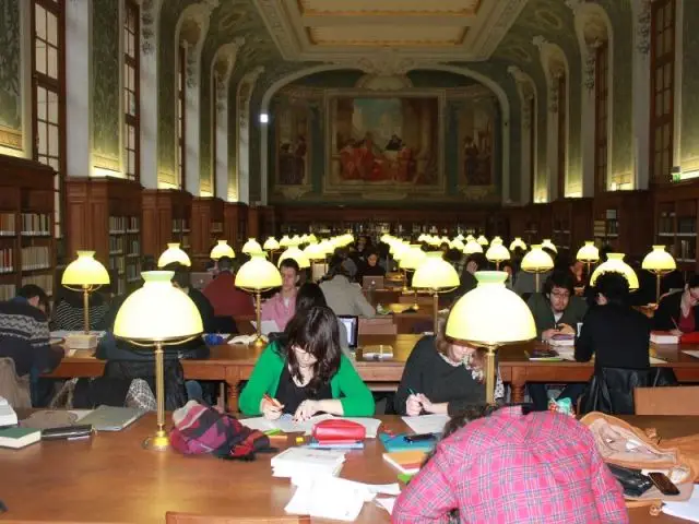 Après :  la salle Jacqueline de Romilly  - Rénovation de la Bibliothèque universitaire de la Sorbonne