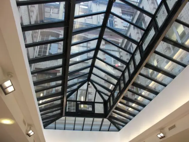 La verrière à l'entrée  - Rénovation de la Bibliothèque universitaire de la Sorbonne