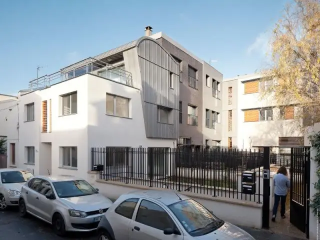 Entrée rue Reinhardt - Maisons Boulogne Goudchaux