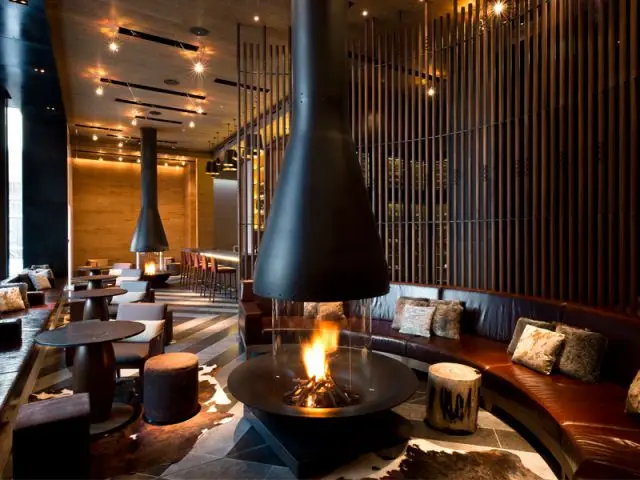 Modernité des aménagements intérieurs - Chedi Andermatt 