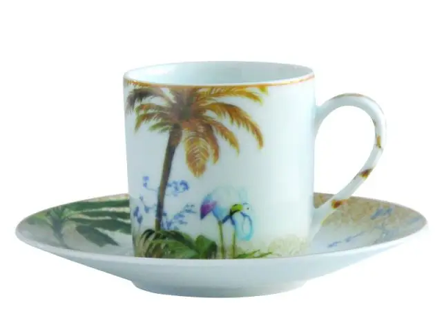 Tasse à café Tropiques - Bernardaud