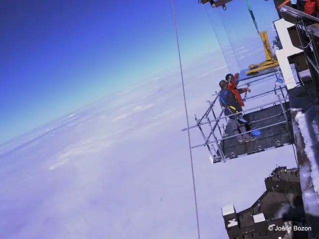 Le rythme du chantier a été dicté par les aléas climatiques - Pas dans le Vide