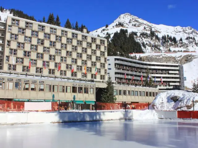 Classée patrimoine architectural  - La résidence de tourisme MGM à Flaine