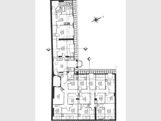 Plan avant transformation - Chantier Isover - Paris 8