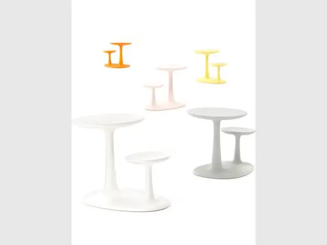 Duo de tables pour enfant Alfie Funghi, Philippe Starck - TOG