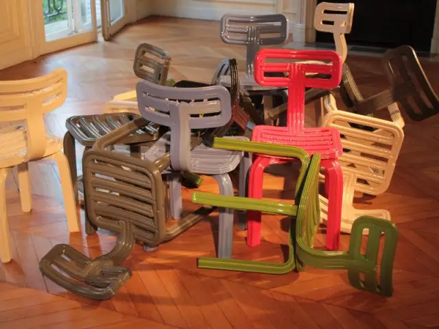 Ducht design pOps Up et les chaises recyclées - Designer's Days 2014