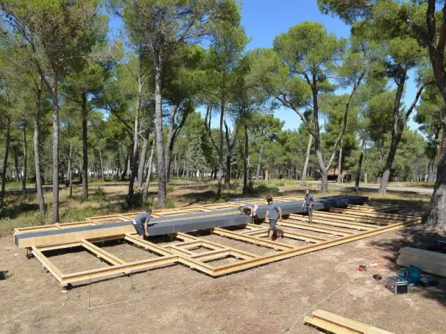 Structure sur micro-pieux - Pop Up House