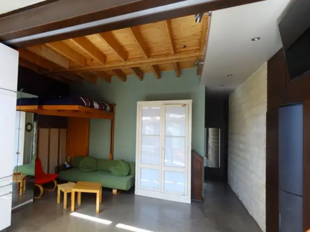 Un intérieur patchwork de bois - Rénovation bois - Projet Craponne