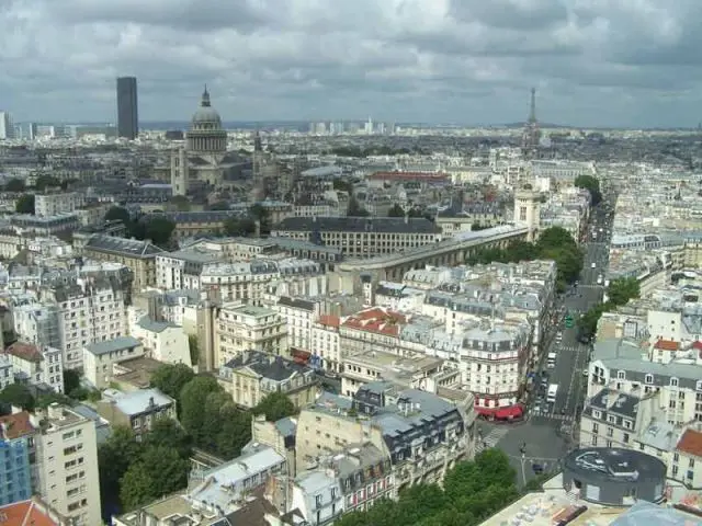 paris vue du ciel