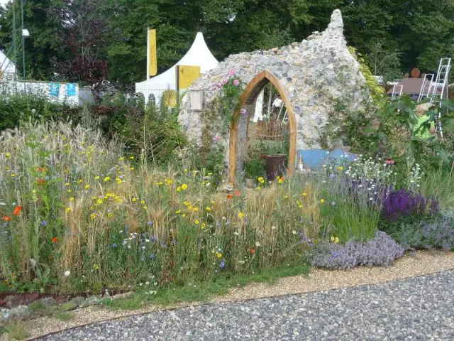 Le jardin du tailleur se silex - Hampton Court Palace Flower Show 2014