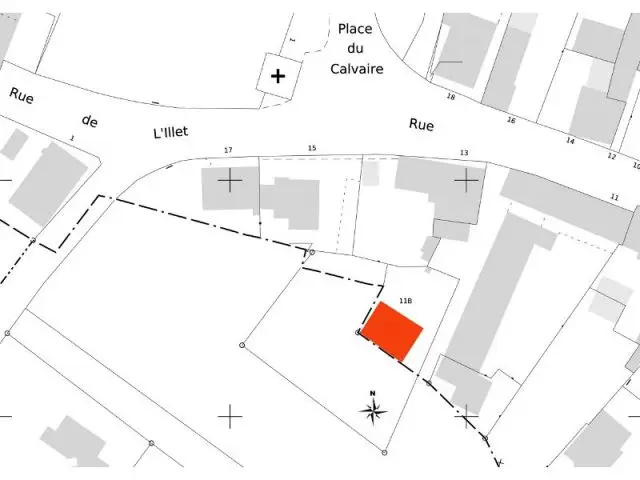 Plan masse - Maison passive Gosne