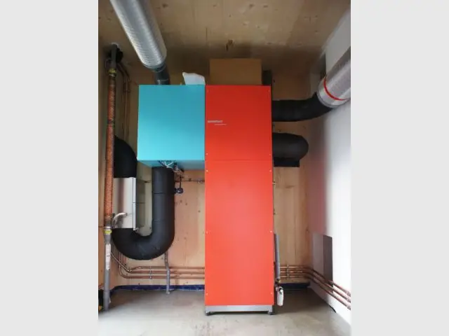 Ventilation double flux - Maison passive Gosne