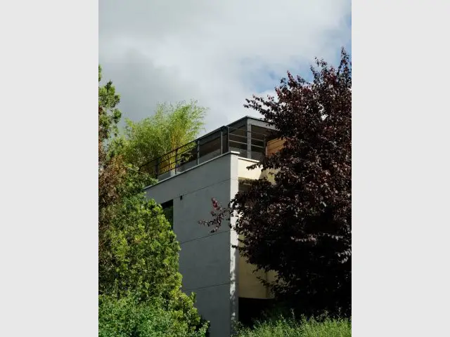 La terrasse du toit plutôt que celle du rez-de-chaussée - Un toit reconverti en terrasse