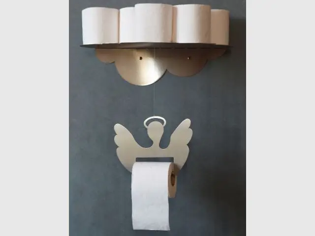 Porte papier toilette