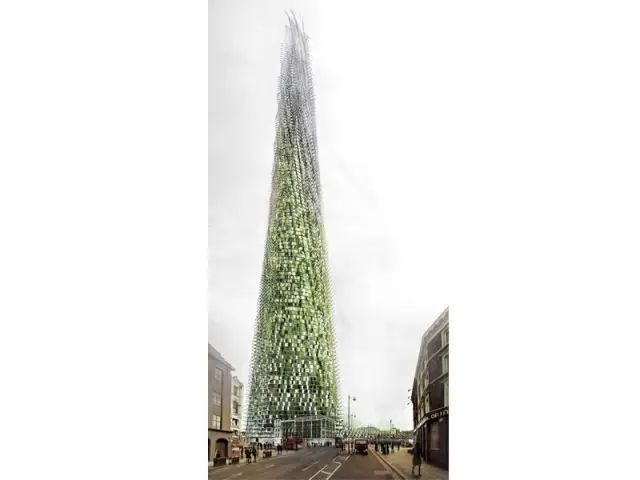 Des pièces construites en atelier - Organic Skyscraper