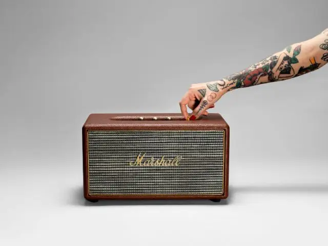 Une enceinte rock'n roll - Sélection d'enceintes audio déco