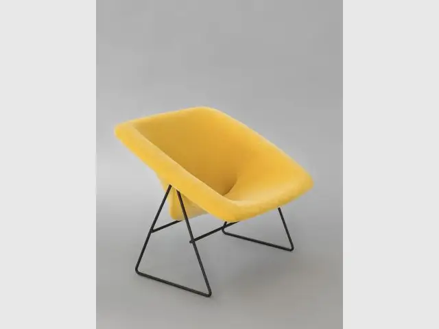 Le fauteuil Corb - Exposition 100 sièges français 1957 - 1961