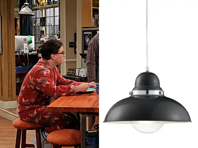 Une suspension au style industriel vintage - Déco The Big Bang Theory