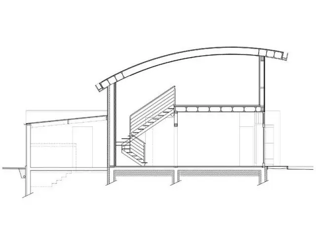 Coupe transversale - Maison passive - Samuel Juzac