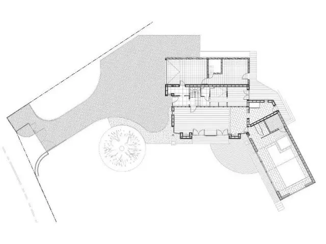 Plan de masse - Maison passive - Samuel Juzac