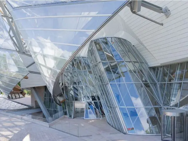 Verre, bois et béton - Fondation Louis Vuitton