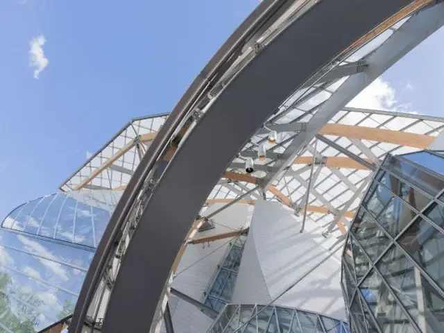 Structure complexe - Fondation Louis Vuitton