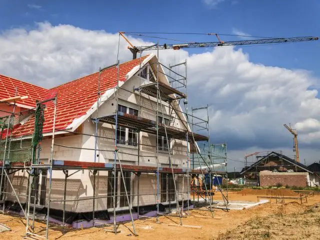 Maison en chantier de rénovation