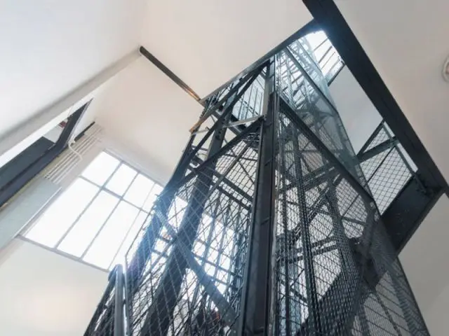 Cage d'escaliers restaurée