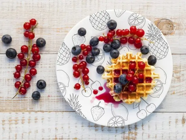 Assiette à dessert