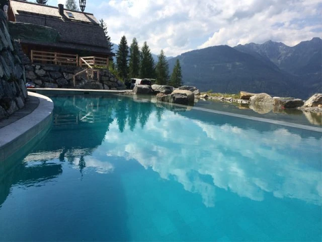 Baignade écologique avec panorama alpin 1/2 - Baignades naturelles