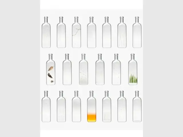 Installation Rain Bottle - Nendo