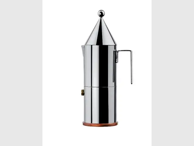 La Cocina d'Aldo Rossi - 1980 - La cafetière Alessi réinventée