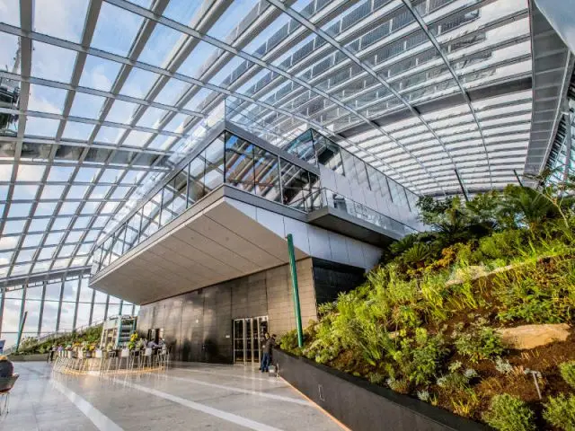 Inauguration du "Sky Garden" à Londres