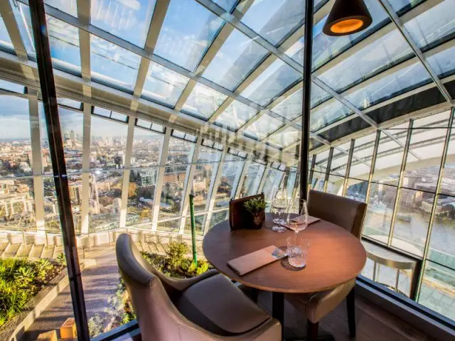 Des espaces restauration pour 400 clients - Inauguration du "Sky Garden" à Londres