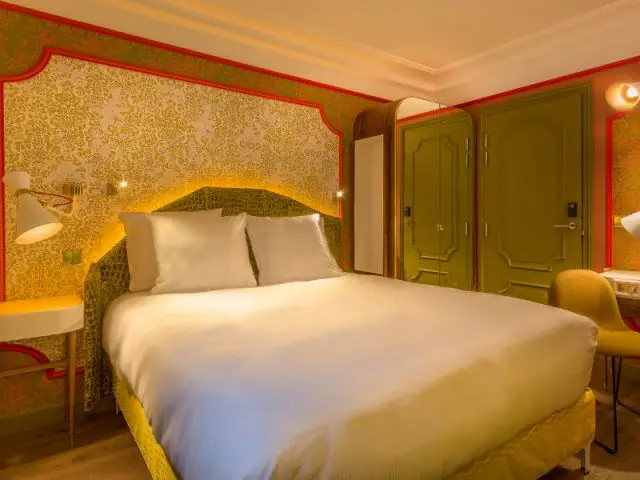 Un savant mélange de couleurs, motifs et textures, propre à chaque espace - Hôtel Idol