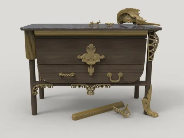 Une commode Louis XVI modulable au gré des envies - Hack king's design - Chateau de Versailles