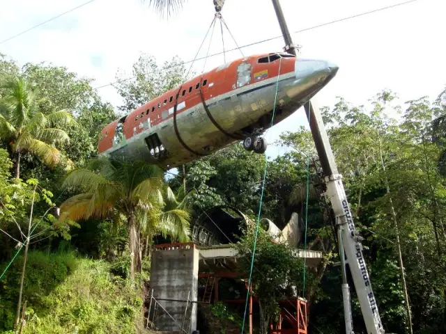 Un dernier envol pour le Boeing 727 - Hôtel 727 Fuselage