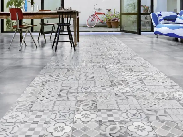 Le grand retour des carreaux de ciment - Tendance carrelage 2015