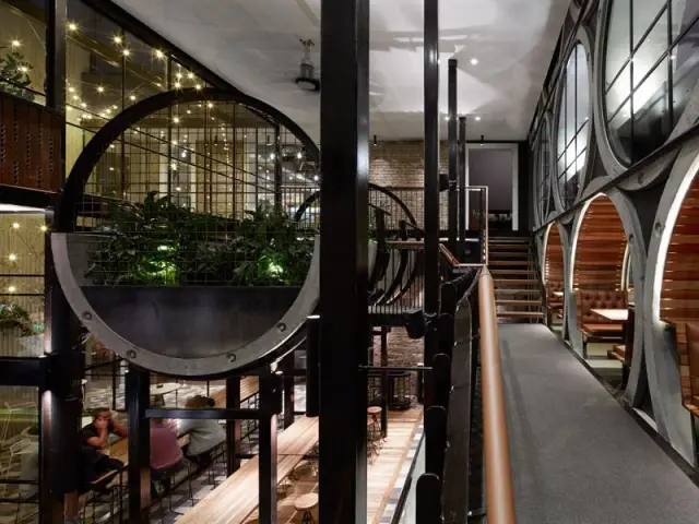 Hôtel Prahran en Australie - Hotel tubes beton