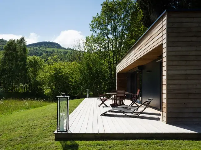 Terrasse avec vue - Maison Booa