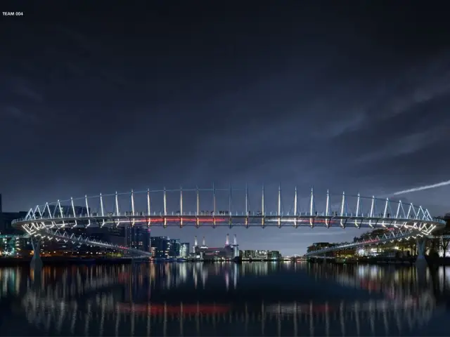 Un pont comme une couronne en lévitation  - Le concours d'architecture pour la conception d'un pont à Londres