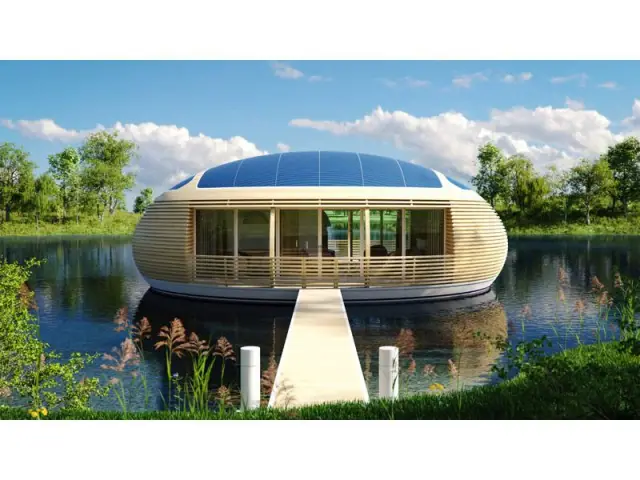 Une maison tout en rondeur - WaterNest 100