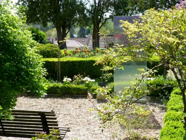 Le jardin de la Maison du Docteur Gachet