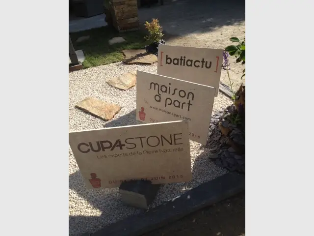 Fiche technique du jardin - Un jardin à part par Cupastone et Maison à part