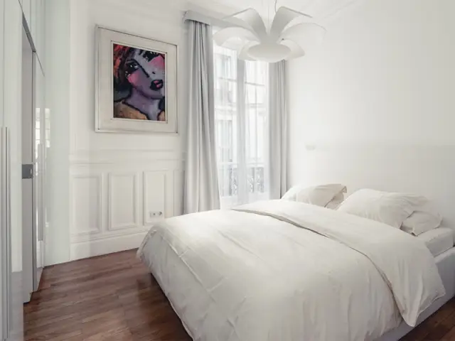 Chambre Timmers, hommage à un artiste/peintre - Un appartement aux mille reflets