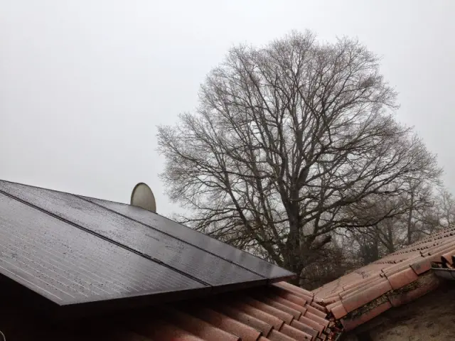 Un système qui permet une autoconsommation - Installation solaire hybride